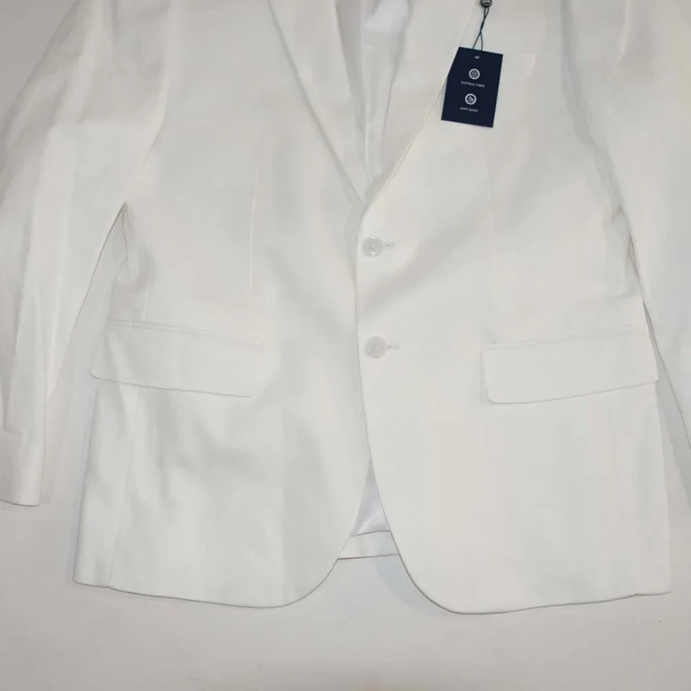 Jos. A. Bank Men's Slim Fit Suit Separate Jacket Size 42 Short NWT Linen Cotton